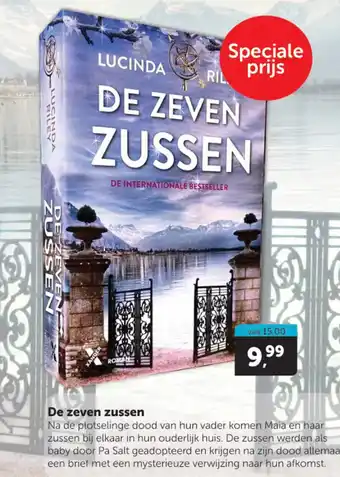 Boekenvoordeel De zeven zussen aanbieding