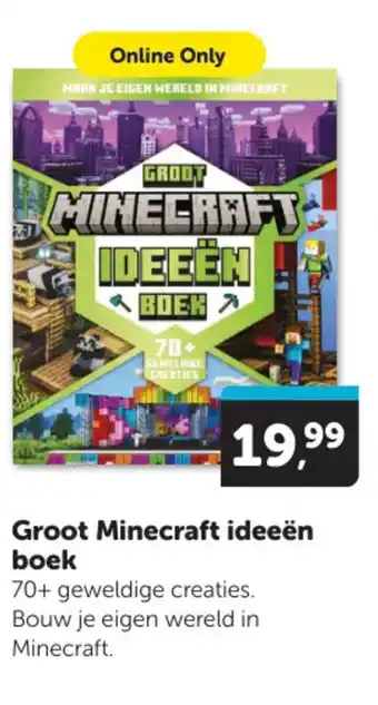 Groot Minecraft ideeën boek