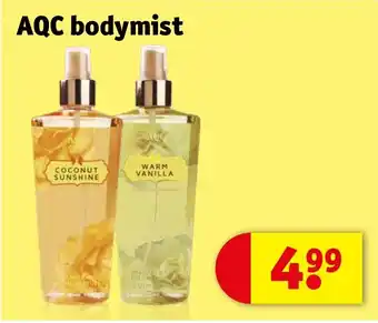 Kruidvat AQC Bodymist aanbieding