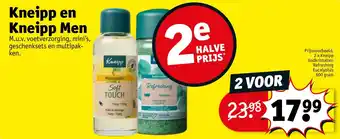 Kruidvat Kneipp en Kneipp Men aanbieding