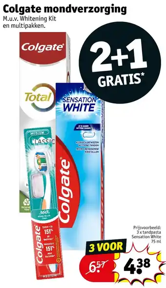 Kruidvat Colgate Mondverzorging aanbieding