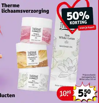 Kruidvat Therme lichaamsverzorging aanbieding