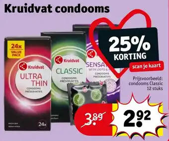 Kruidvat Condooms aanbieding