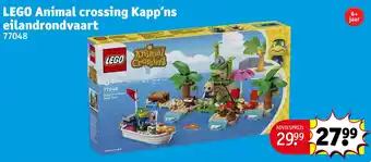 Kruidvat LEGO Animal crossing Kapp'ns eilandrondvaart aanbieding