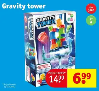 Kruidvat Gravity tower aanbieding