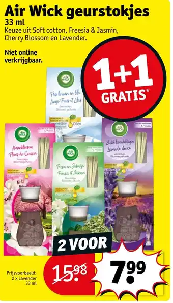 Kruidvat Air Wick Geurstokjes 33mL aanbieding