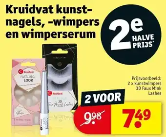 Kruidvat Kruidvat kunstnagels, -wimpers en wimperserum aanbieding