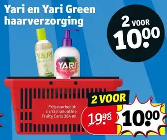 Kruidvat Yari en Yari Green haarverzorging aanbieding