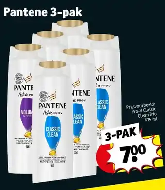 Kruidvat Pantene 3-pak aanbieding