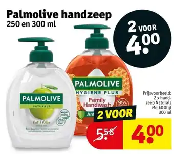 Kruidvat Palmolive handzeep aanbieding