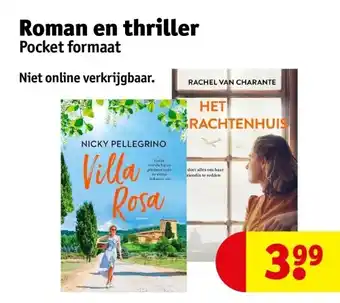 Kruidvat Roman en thriller aanbieding