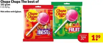 Kruidvat Chupa Chups The best of aanbieding