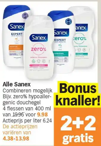 Albert Heijn Alle Sanex aanbieding