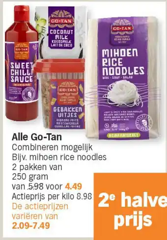 Albert Heijn Alle Go-Tan aanbieding