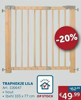 Traphekje lila