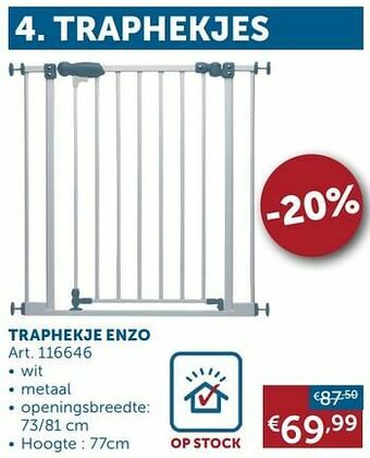 Zelfbouwmarkt Traphekje enzo aanbieding