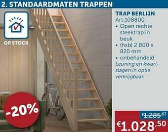 Zelfbouwmarkt Trap berlijn aanbieding
