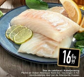 Cora Dos de cabillaud - kabeljauwrug aanbieding