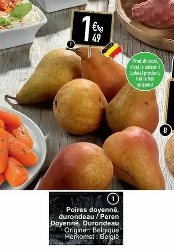 Cora Poires doyenné durondeau - peren doyenné durondeau aanbieding