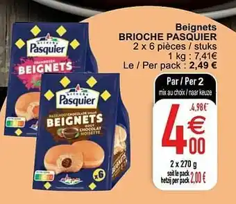 Beignets brioche pasquier