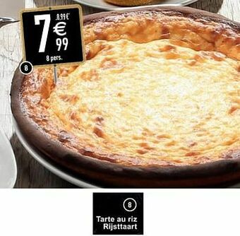 Cora Tarte au riz rijsttaart aanbieding