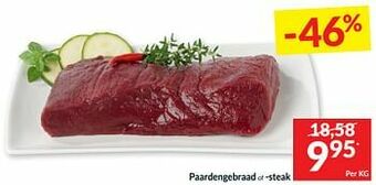 Intermarché Paardengebraad of -steak aanbieding