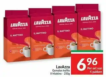 Intermarché Lavazza gemalen koffie li mattino aanbieding