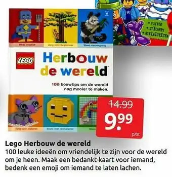 Boekenvoordeel Lego herbouw de wereld aanbieding