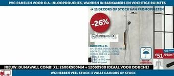 Zelfbouwmarkt Dumawall xl aanbieding