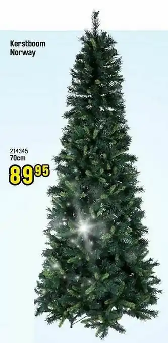 Happyland Kerstboom norway aanbieding