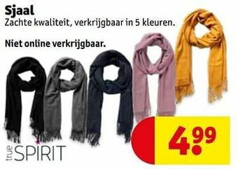 Kruidvat Sjaal aanbieding
