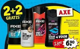 Kruidvat Douchegel marine aanbieding
