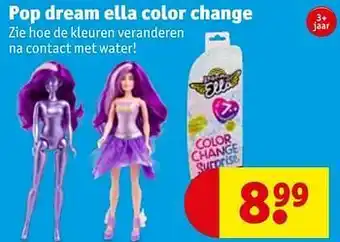Kruidvat Pop dream ella color change aanbieding