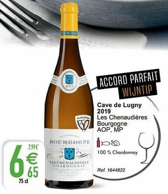 Cora Cave de lugny 2019 les chenaudières bourgogne aop mp aanbieding