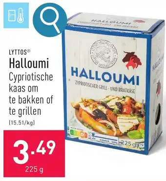 ALDI LYTTOS Halloumi 225g aanbieding
