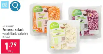 ALDI ALL SEASONS Zomerse salade 300g aanbieding