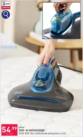 AMBIANO Zetel en matrasreiniger