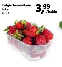 Spar Belgische aardbeien aanbieding