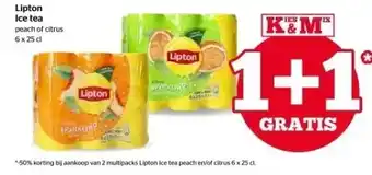 Spar Lipton Ice tea aanbieding