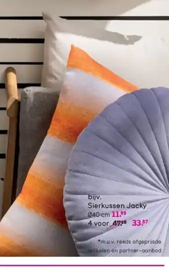 Leen Bakker Sierkussen Jacky aanbieding