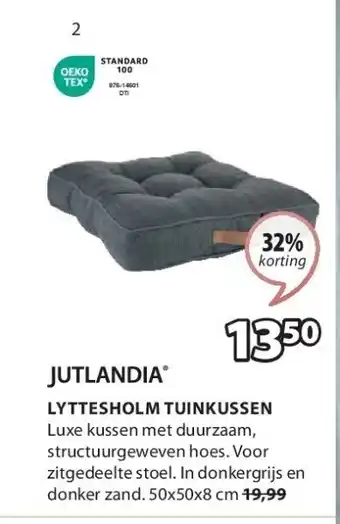 Jysk LYTTESHOLM TUINKUSSEN aanbieding