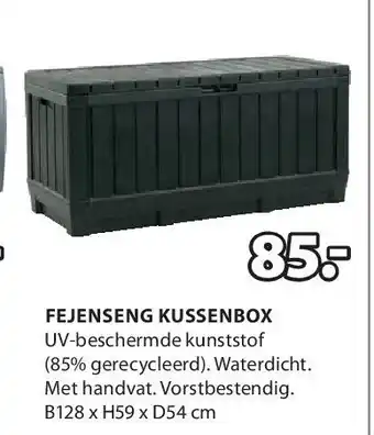 Jysk FEJENSENG KUSSENBOX aanbieding