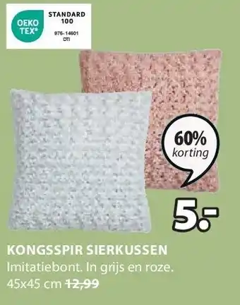 Jysk KONGSSPIR SIERKUSSEN aanbieding