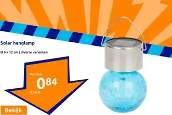 Action Solar hanglamp aanbieding