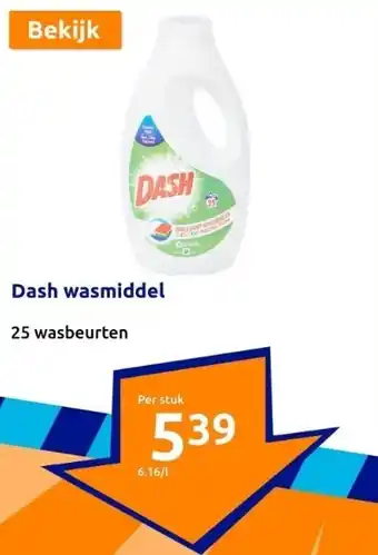Action Dash wasmiddel aanbieding