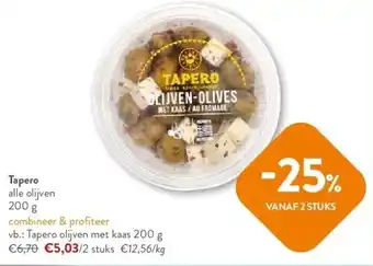 OKay Tapero alle olijven 200 g aanbieding