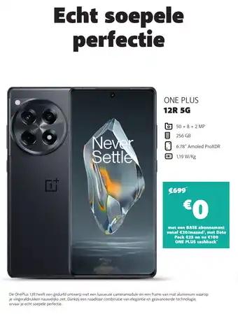 Base ONE PLUS 12R 5G aanbieding