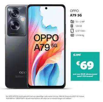 Base OPPO A79 5G aanbieding