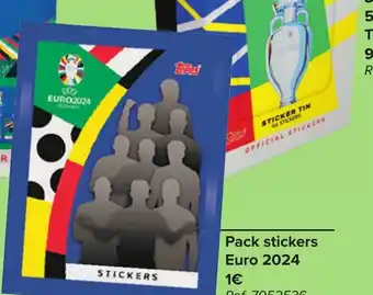 Carrefour Market Pack stickers Euro 2024 ref 7052536 aanbieding