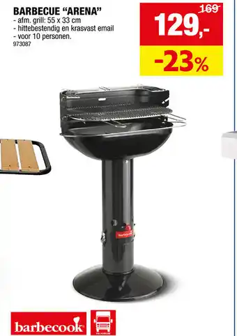 Hubo barbecook BARBECUE ARENA aanbieding